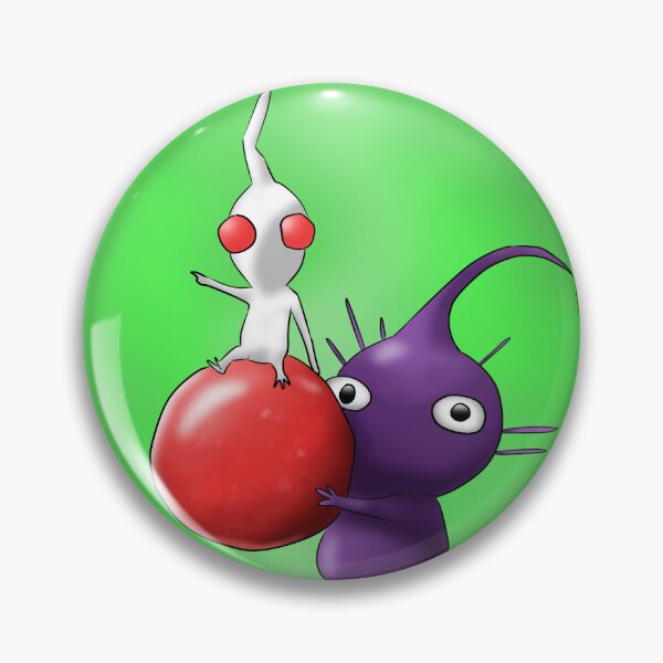 Item preview, Pikmin white and purple  designed and sold by remytheratt.