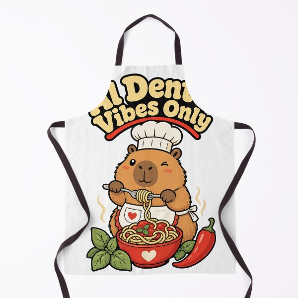 Item preview, Capybara Italian Chef Cooking Enthusiast designed and sold by VisualArtsOasis.