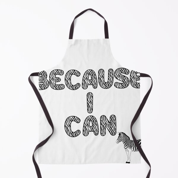 Item preview, Because I Can Zebra designed and sold by ZebraDazzleDesigns.