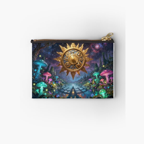 Item preview, Whimsical Clockwork Magic Fantasy Landscape designed and sold by vsl363.