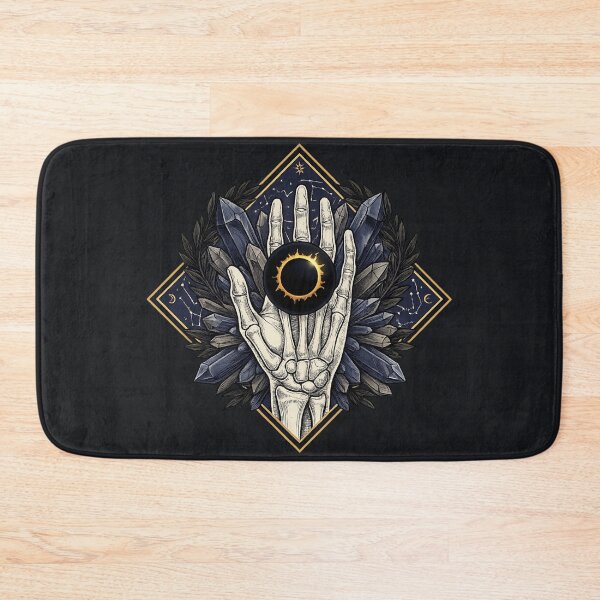 Item preview, Celestial Tarot Eclipse Hand - Medium Maximalist Cosmic Art designed and sold by krish-prints.