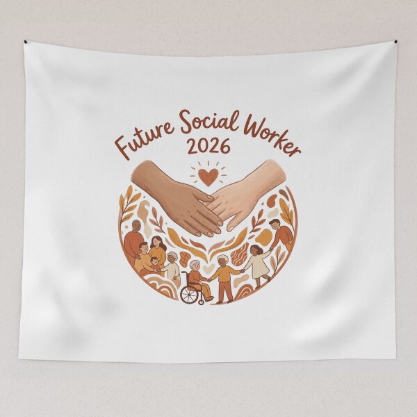 Item preview, Future Social Worker 2026 Social Work Graduation MSW Gift designed and sold by Osmose-Studio ⭐⭐⭐⭐⭐.