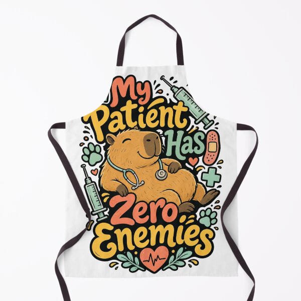Item preview, Capybara Veterinarian Patient Care designed and sold by VisualArtsOasis.