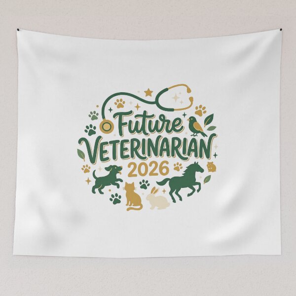 Item preview, Future Veterinarian 2026 Vet School Graduation DVM Gift designed and sold by Osmose-Studio ⭐⭐⭐⭐⭐.