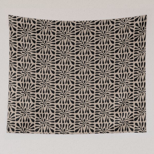 Item preview, Black Coral Abstract Botanical Print | Scandinavian Minimalist | Organic Matisse Inspired Design designed and sold by artswag.