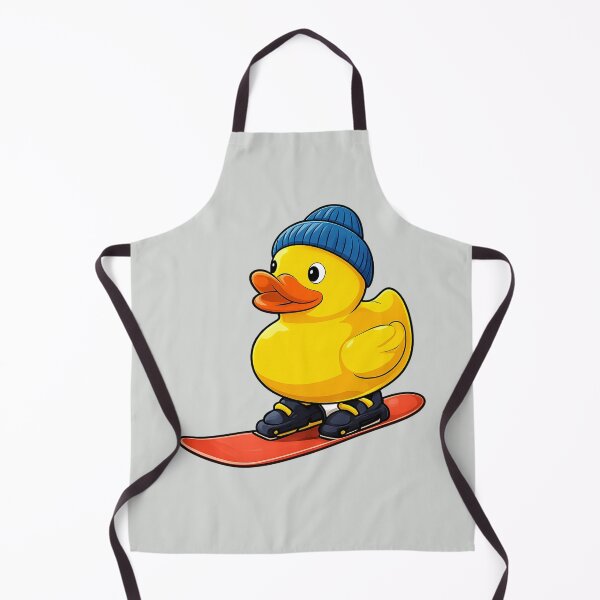 Item preview, Snowboarding Duck Illustration designed and sold by BROHLine Studio.