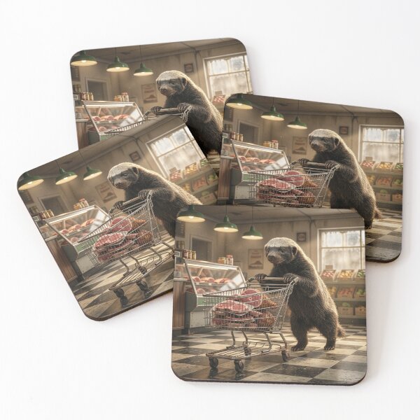 Item preview, Honey Badger Might Not Pay the Butcher designed and sold by Tridentulus.