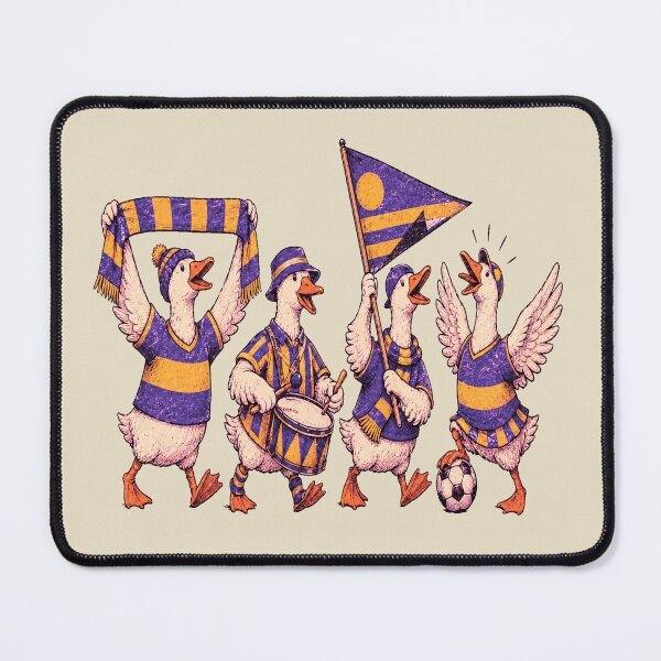Item preview, Four Goose Soccer Supporters Vintage Fan Parade designed and sold by POD DYNASTY.