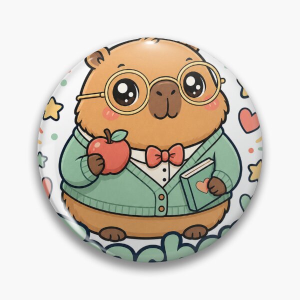 Item preview, Capybara Teacher Appreciation Classroom Vibes designed and sold by VisualArtsOasis.
