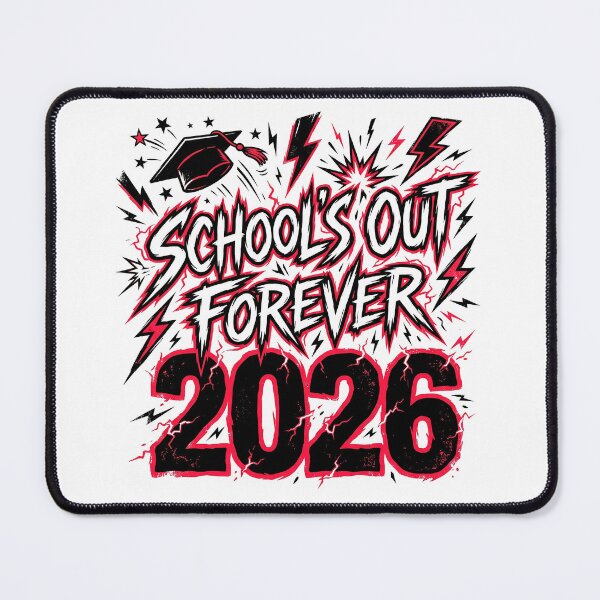 Item preview, Schools Out Forever 2026 Graduation Rock Funny Senior Gift designed and sold by Osmose-Studio ⭐⭐⭐⭐⭐.