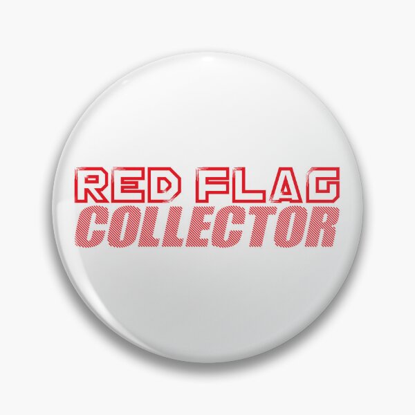 Item preview, Illustration with word red flag collector designed and sold by RizikCat.