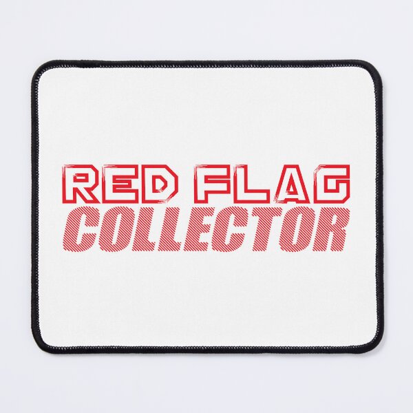 Item preview, Illustration with word red flag collector designed and sold by RizikCat.