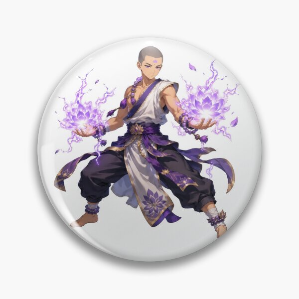 Item preview, Thunder Lotus Monk designed and sold by jgvisualarts.