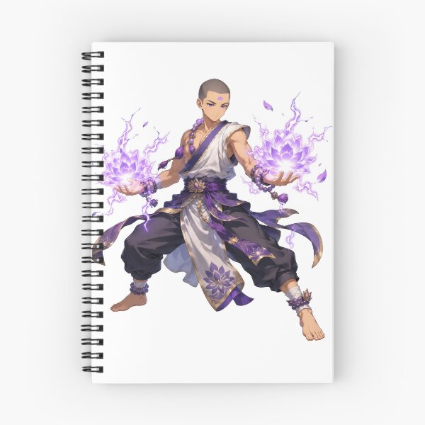 Item preview, Thunder Lotus Monk designed and sold by jgvisualarts.