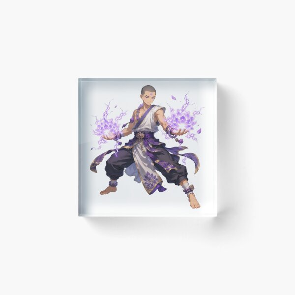 Item preview, Thunder Lotus Monk designed and sold by jgvisualarts.