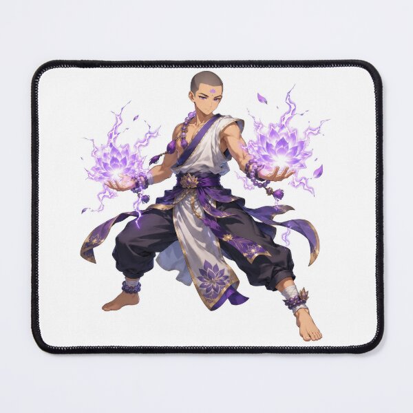 Item preview, Thunder Lotus Monk designed and sold by jgvisualarts.