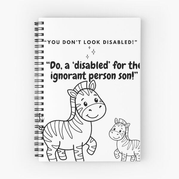 Item preview, Do a disabled for... designed and sold by ZebraDazzleDesigns.