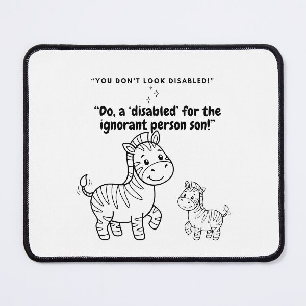 Item preview, Do a disabled for... designed and sold by ZebraDazzleDesigns.