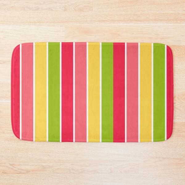 Item preview, Tropical Stripe Pattern | Pink Yellow Green Seamless Summer designed and sold by Dino-Lune.