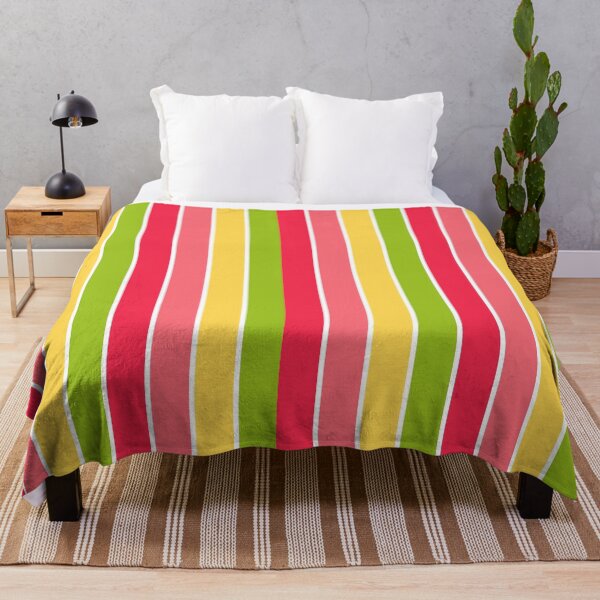 Item preview, Tropical Stripe Pattern | Pink Yellow Green Seamless Summer designed and sold by Dino-Lune.