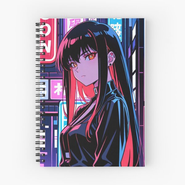 Item preview, Fashion - portrait woman black neon designed and sold by AnimeShin.