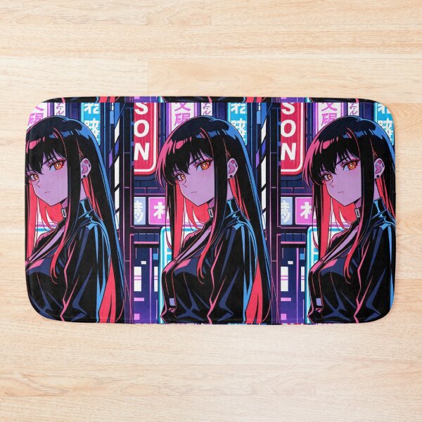 Item preview, Fashion - portrait woman black neon designed and sold by AnimeShin.