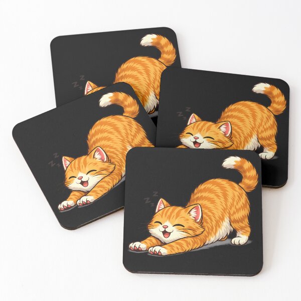 Item preview, Stretching Cat designed and sold by Wild Horizon Studio.