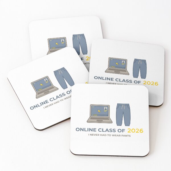 Item preview, Online Class of 2026 Never Wore Pants Funny Distance Grad designed and sold by Osmose-Studio.