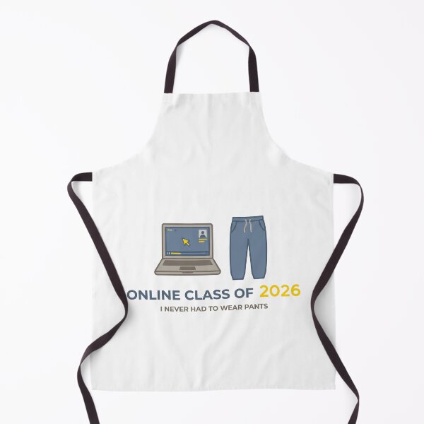 Item preview, Online Class of 2026 Never Wore Pants Funny Distance Grad designed and sold by Osmose-Studio ⭐⭐⭐⭐⭐.