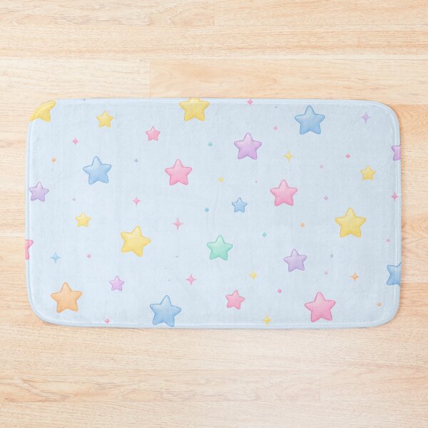 Item preview, Cute Kawaii Pastel Stars Seamless Pattern designed and sold by Seculinator.