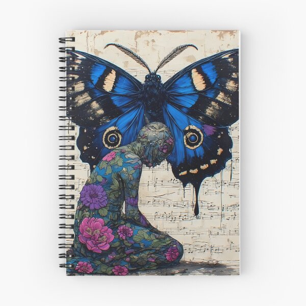 Item preview, Blue Butterfly Surreal Image  designed and sold by UrbanTempleArt.