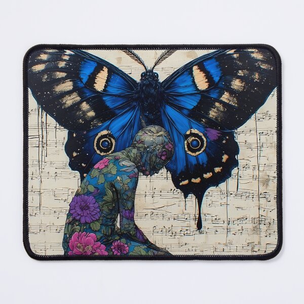Item preview, Blue Butterfly Surreal Image designed and sold by UrbanTempleArt.