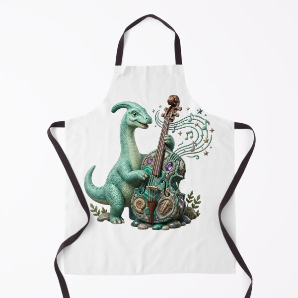 Item preview, Cretaceous Cello: Parasaurolophus Fossil Bass Solo designed and sold by AbderraimArt.
