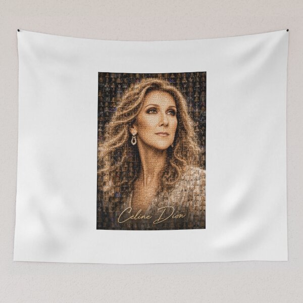 Item preview, Celine Dion Mosaic Majesty designed and sold by JcAbstractArt.