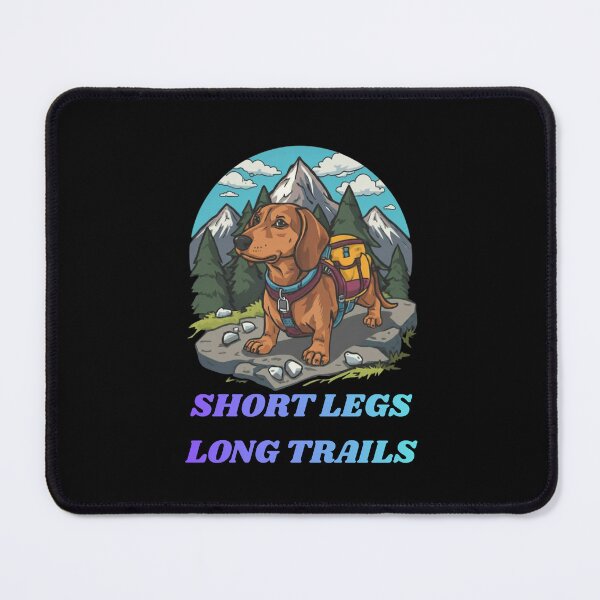 Item preview, Short Legs Long Trails Funny Dachshund Gifts  designed and sold by Domel9674.