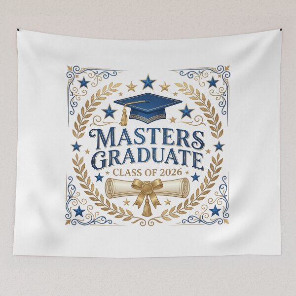 Item preview, Masters Graduate Class of 2026 Masters Degree Graduation Gift designed and sold by Osmose-Studio ⭐⭐⭐⭐⭐.