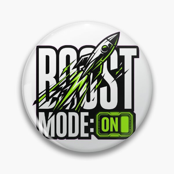 Item preview, BOOST MODE ON Rocket Motivation Design designed and sold by Presshue.