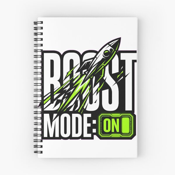 Item preview, BOOST MODE ON Rocket Motivation Design designed and sold by Presshue.