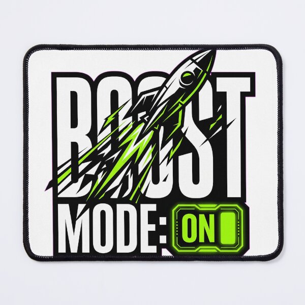 Item preview, BOOST MODE ON Rocket Motivation Design designed and sold by Presshue.