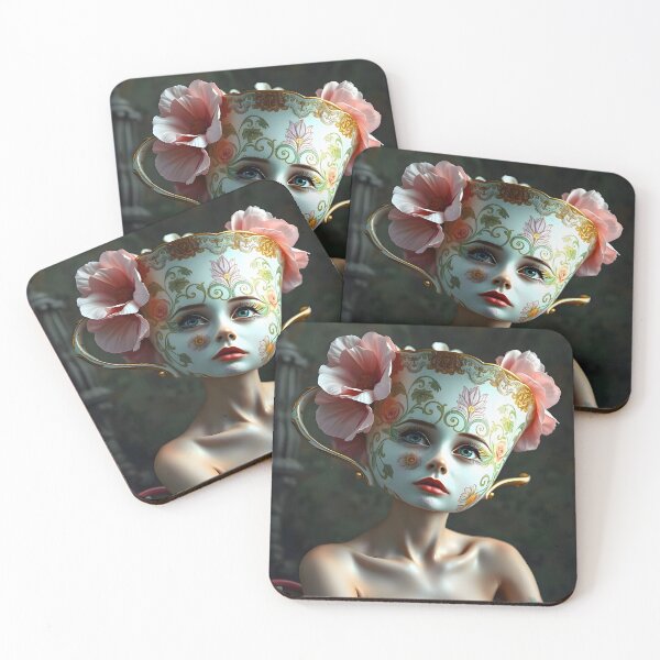 Item preview, Lady Tea  designed and sold by UrbanTempleArt.