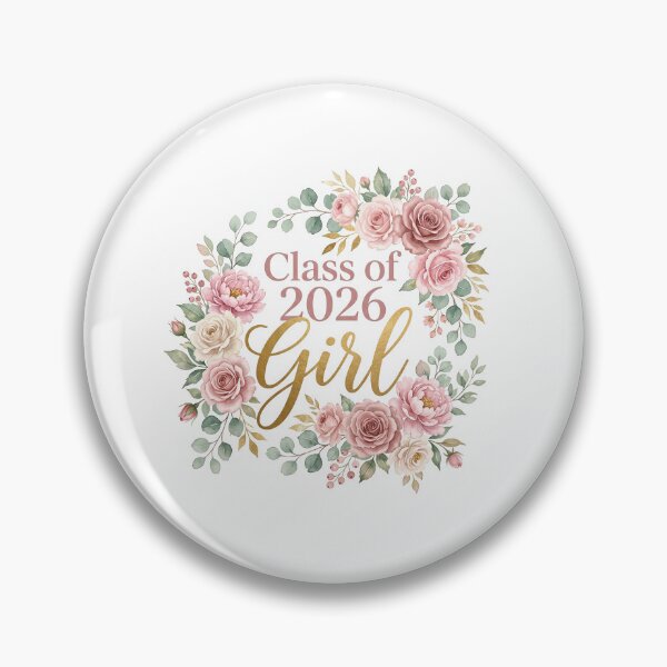 Item preview, Class of 2026 Girl Floral Graduation Gift for Her Grad Tee designed and sold by Osmose-Studio ⭐⭐⭐⭐⭐.