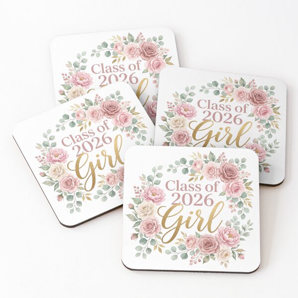 Item preview, Class of 2026 Girl Floral Graduation Gift for Her Grad Tee designed and sold by Osmose-Studio.