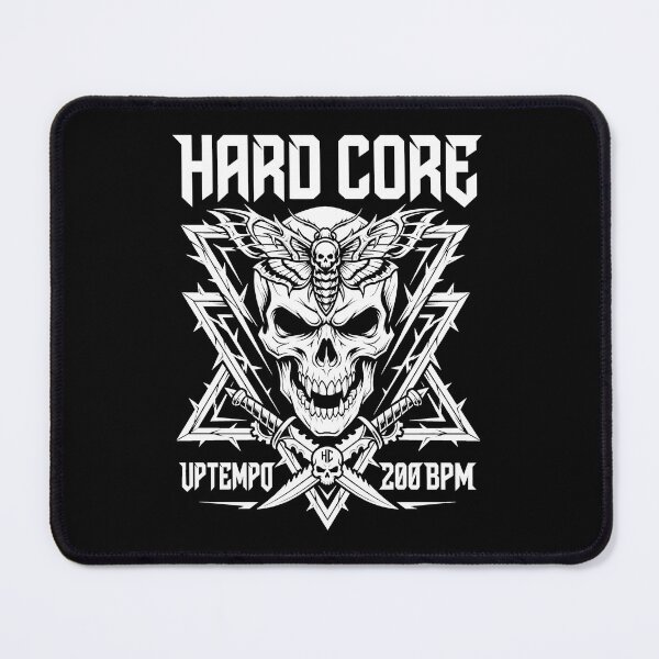 Item preview, Hardcore Uptempo 200 BPM Techno Rave Art designed and sold by SPAZE-Typo.