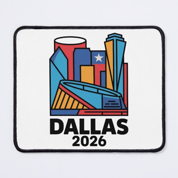 Item preview, Dallas 2026 Texas Soccer Souvenir T-Shirt V24 designed and sold by DarylWelsh2024.