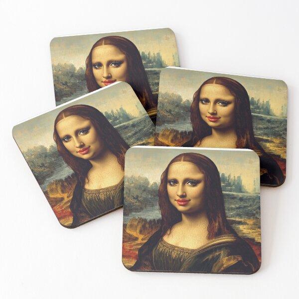 Item preview, Funny Mona Lisa designed and sold by 8IsEnuff4Us.