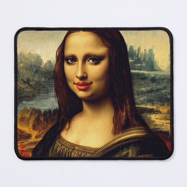 Item preview, Funny Mona Lisa designed and sold by 8IsEnuff4Us.
