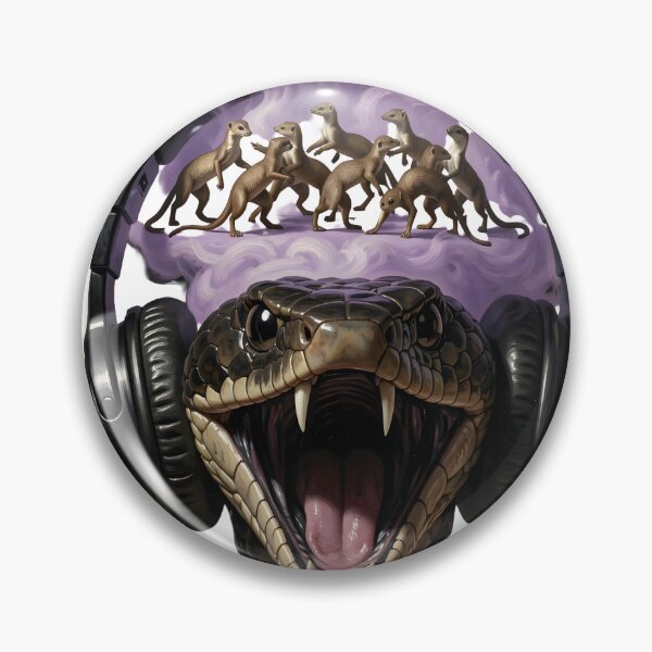 Item preview, Venomous Vibe - Black Mamba Music Lover Illustration Classic T-Shirt designed and sold by SupernovaNote.
