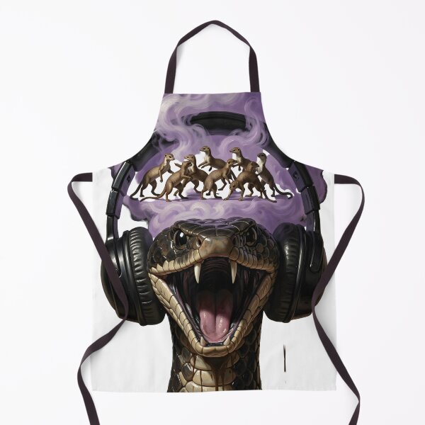 Item preview, Venomous Vibe - Black Mamba Music Lover Illustration Classic T-Shirt designed and sold by SupernovaNote.