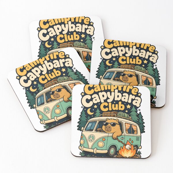 Item preview, Capybara Camping Chairs For Road Trip Lovers designed and sold by VisualArtsOasis.