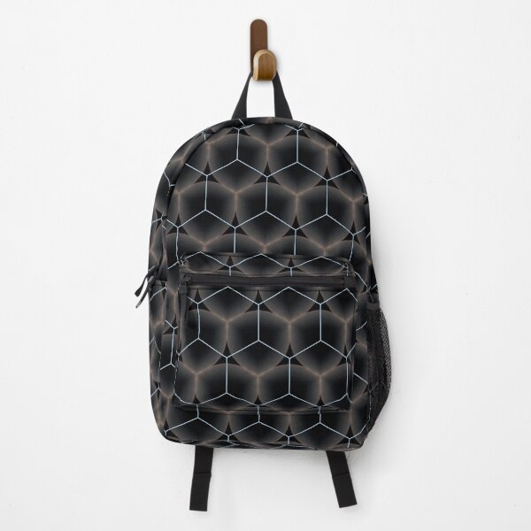 Item preview, Dark Intricate Geometric Seamless Pattern on Black designed and sold by IntelliMindDesigns.